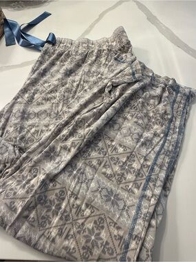 Sleep By Cacique Sleep Pant. Size 22. Grey & Blue. Pockets. Soft. Cotton Blend.